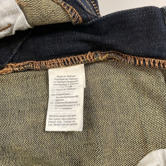 J CREW MEN MERCANTILE FLEX STRAIGHT BLUE JEANS. SIZE- 34,30 - Picture 10 of 11